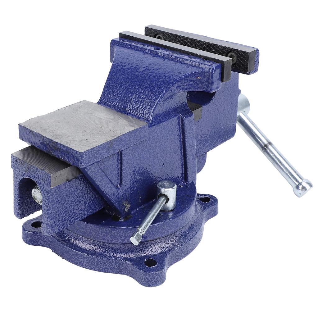 Верстачные тиски 4 дюйма, прочная легированная сталь, большой размер, наковальня, поворот на 360 градусов, настольное запирающее основание