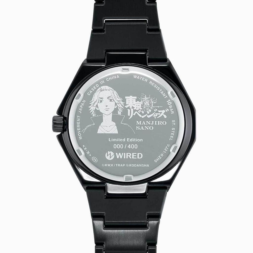 WIRED Tokyo Revengers Collaboration Model AGAK714 Black [Seiko Watch] Мужские