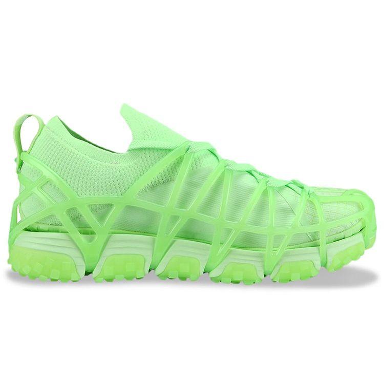 Li Ning Mix Ace Fabric Trendy Comfortable Universal Non-Slip Wear Resistance Low Top Casual Shoes Women Casual Shoes Fluorescent-Ice-Green AZGS030-2