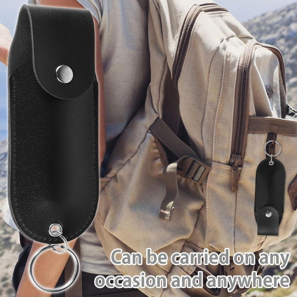 Mini Self Defense Spray Holder Durable Spray Keychain Pepper Spray Case Self Defense Accessories