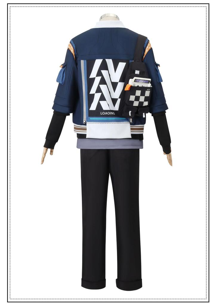 Парик для косплея Zenless Zone Zero входит в комплект для взрослых, костюм для культурного фестиваля и мероприятия, костюм на Хэллоуин [ZOMOZO] (Акира, XL)