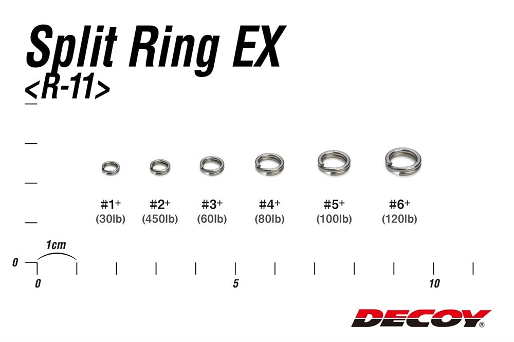 KATSUICHI Кольцо заводное R-11 Split Ring EX #5+