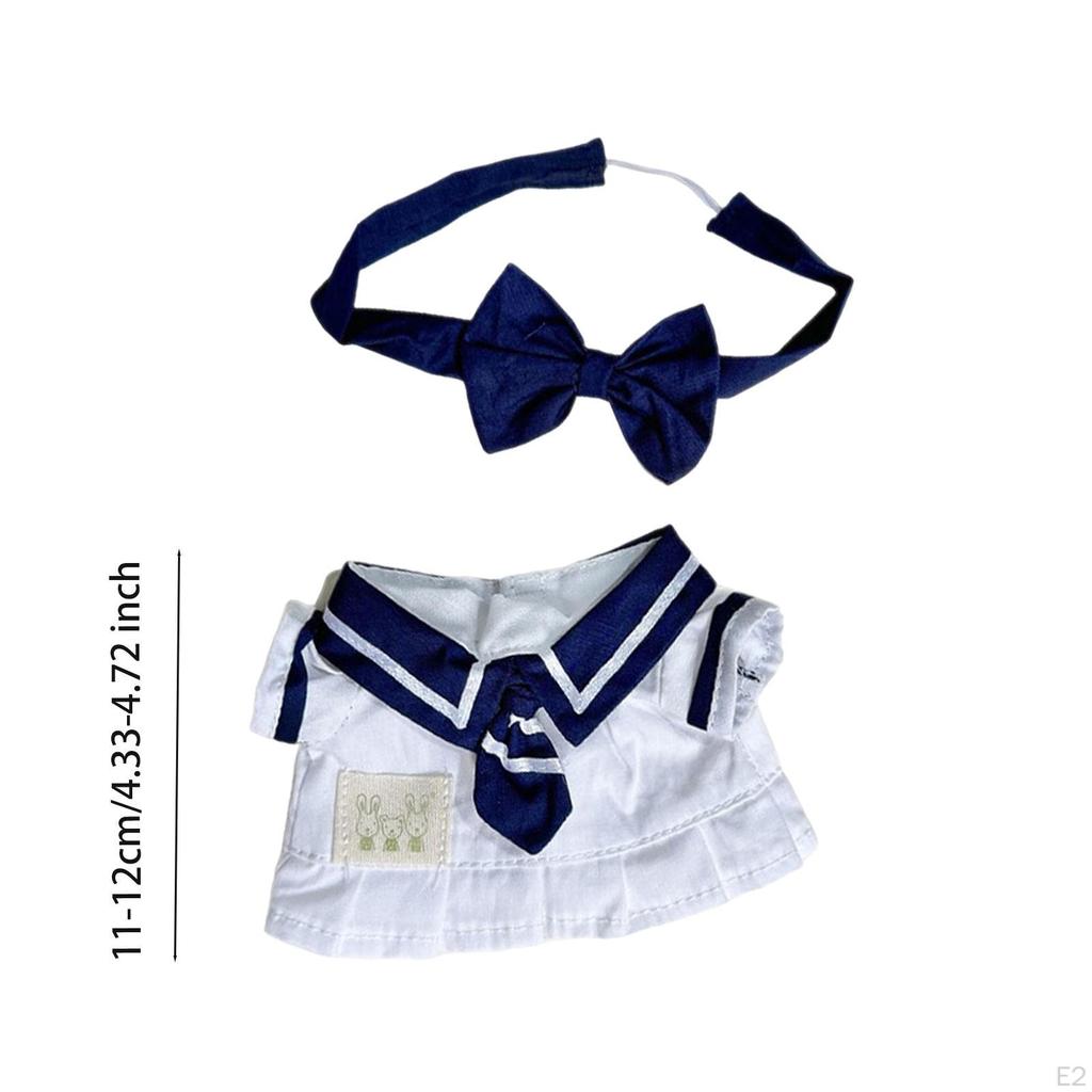 Doll Uniform Suit Accessory Lovely Costume Handmade Daily Wear Cute Clothing Outfit for 20cm