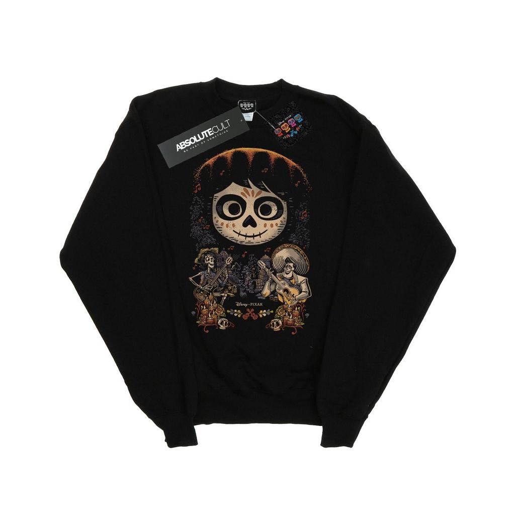 Disney Girls Coco Miguel Face Poster Sweatshirt