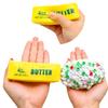 Shapable Crunchy Squeeze Toy Hand Relax Blocks Filled Squishy Butter Stick Squishy  Children Gifts