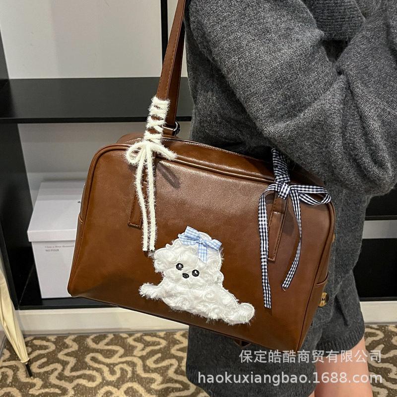 Retro small bag women's casual fashion niche design backpack Korean version casual schoolbag lightweight travel small backpack