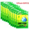 10/25/50 PCS Fishing Float Fluorescent Lightstick Light Night Float Rod Lights Dark Glow Stick Useful Fishing/Party 4.5*37mm