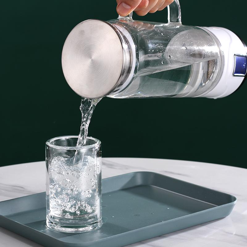 Перезаряжаемый генератор водорода, фильтр для воды, обогащенная водородом, портативная бутылка, ионизатор, чайник Pure H2 с 4 чашками