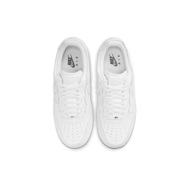 Nike Бело-черные кроссовки унисекс Air Force 1/1 CV1758-100