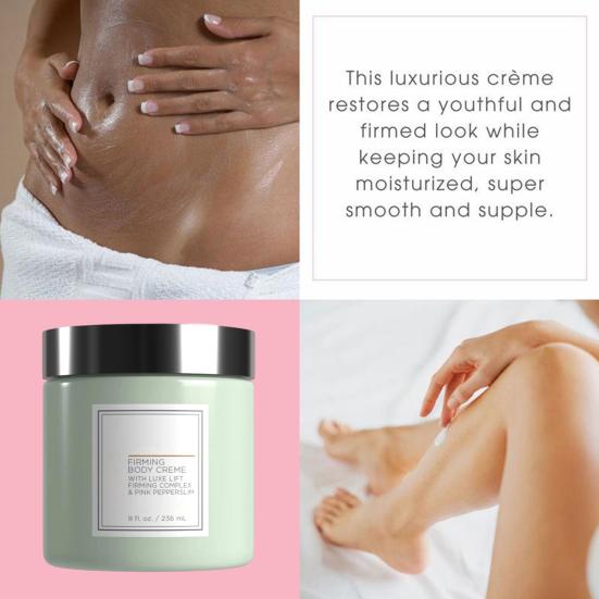 Champagne Firming Body Lotion Moisturizer Soothes Wrinkles Skin Tightening Lotion Anti-Aging Cream for Arm Leg