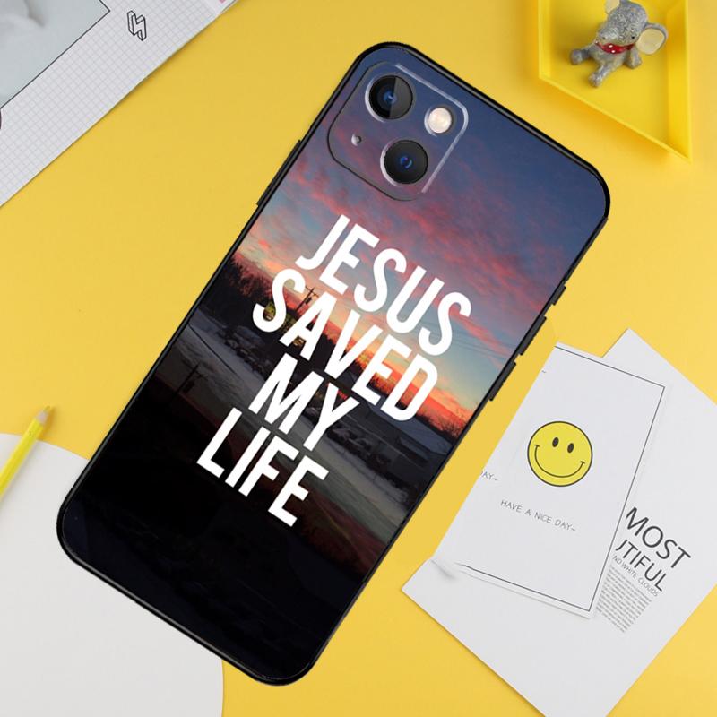 Jesus Phone Case For iPhone 16 15 Pro Max 11 12 13 14 Pro Max Mini XR 16 15 Plus 16e Cover Shell