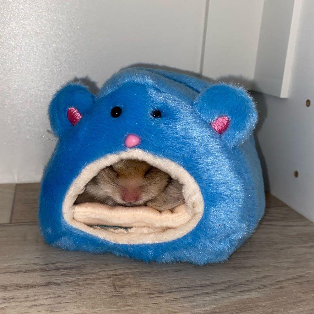 Зимняя игрушка для питомца Домик для питомца Кровать для хомяка Клетка для мелких животных Гамак для крысы Гнездо для хомяка