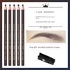 Domestic Brand Hengsi Threaded Eyebrow Pencil Recommended by Makeup Artists, Same Model Hengsi 1818, Includes Eyebrow Pencil Sharpener
