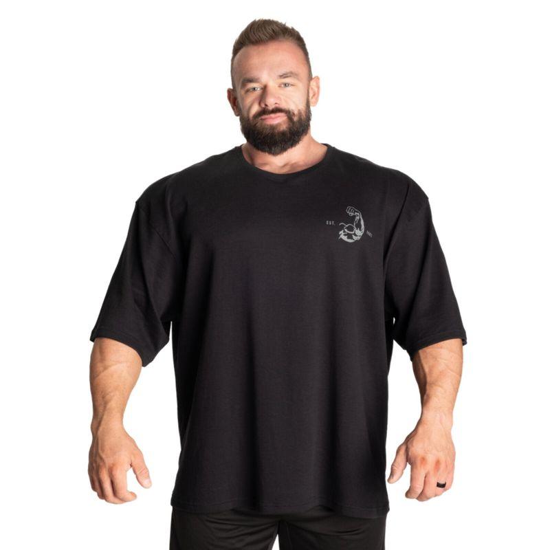 Gasp Fashion Утолщенный Четыре Сезона Heattech Тренировочный Дышащий Фитнес Бодибилдинг Новинка Большой Размер Спортивный Бег Свободная Короткая Рукава