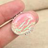 Кольцо с розовым тройным опалом и драгоценным камнем, стерлинговое серебро 925 пробы, ювелирные изделия ручной работы