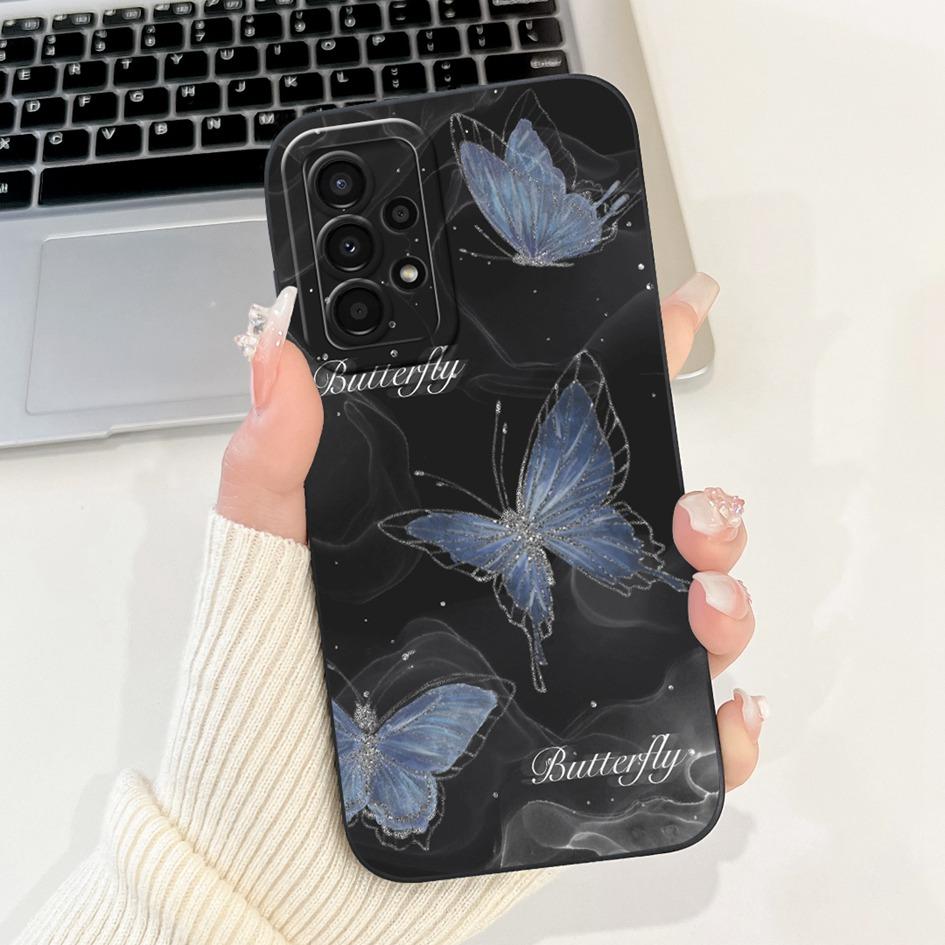 Чехол для Samsung Galaxy A33 5G SM-A336B Милый Панда Кролик Защита камеры Мягкий Силиконовый Задний Чехол Для Samsung A53 A73 5G Capa