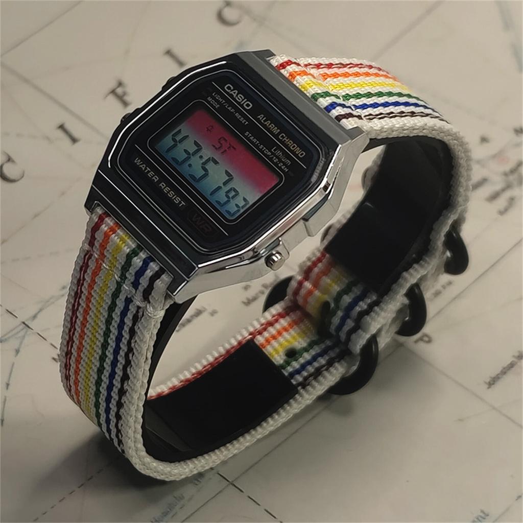Casio Унисекс ЧАСЫ ДЛЯ ПОДРОСТКОВ Черные A158WA-1(Watch3--)