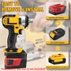 Адаптер-преобразователь для электроинструментов для аккумулятора Hilti 22V B22 Li-ion для Makita для Milwaukee для Dewalt для Bosch 18V Электрические инструменты