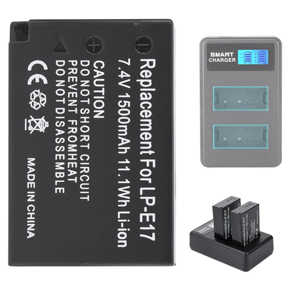 1 шт. сменная батарея LP-E17 для камеры Canon EOS M3 EOS 750D EOS 760D EOS T6I