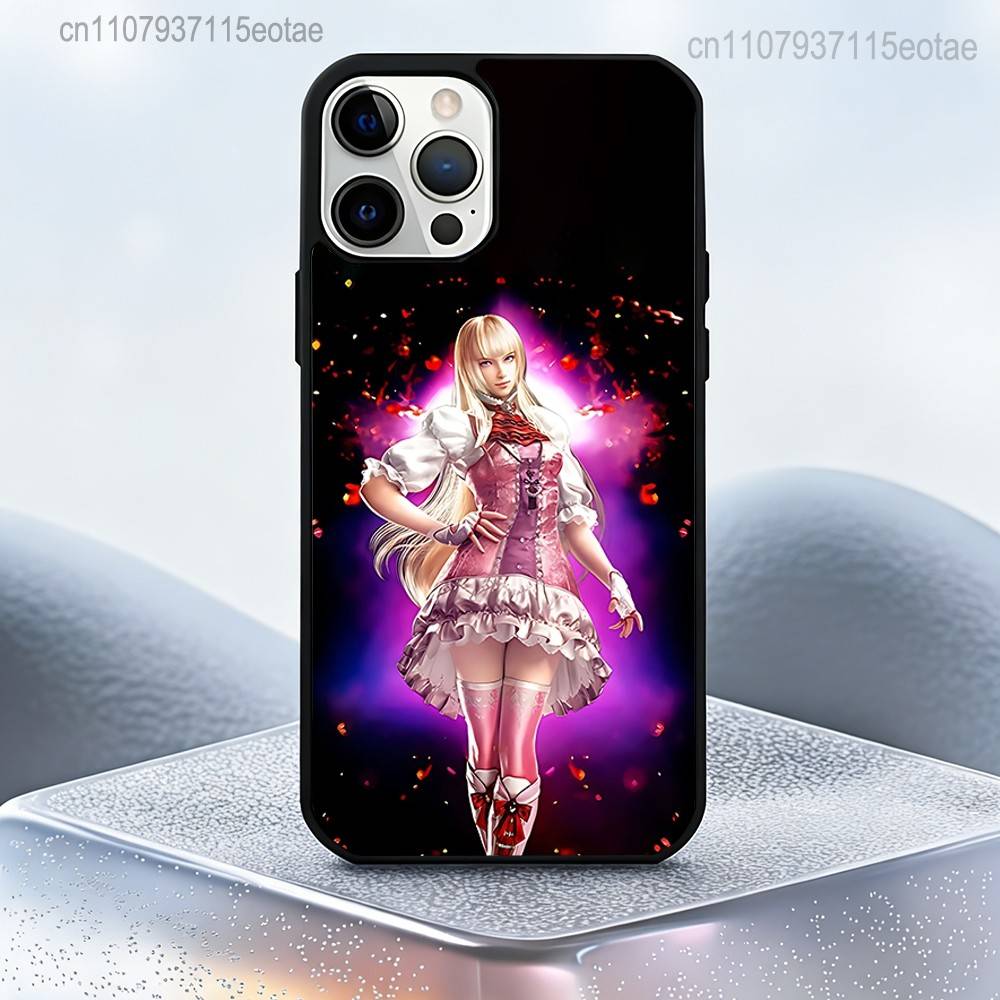 Чехол-бампер с защитой от падения и магнитом для игры T-Tekken 8 для iPhone 17,16,15,14,13,12,11,Pro,Max,Plus,Mini,SE4,E