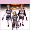 Zombie Cosplay Halloween Costume Cheerleading Team Party Dress Performance Stage