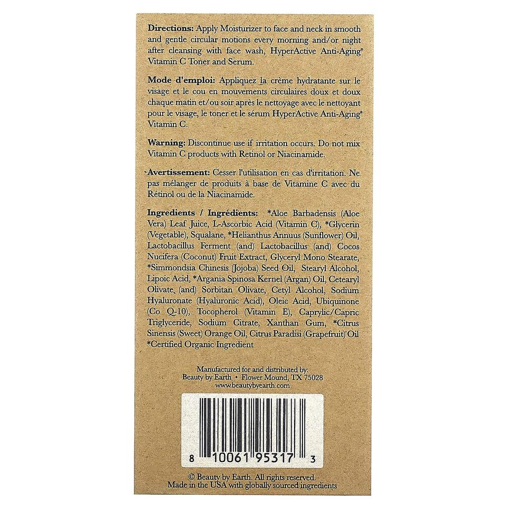 Hyperactive Anti-Aging, Vitamin C Face Cream, 45G(1.58Fl Oz)