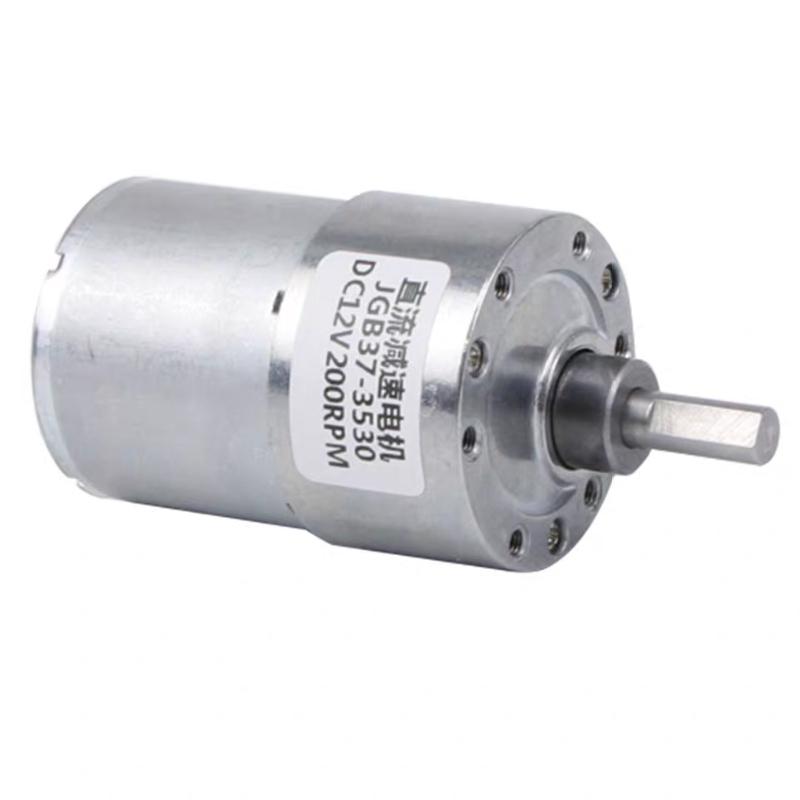 GB37-3530 High Torque Gear Motor 24V 12V DC with Eccentric Shaft Mounting Bracket Motor Holder for Industrial Applications