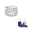 Swarovski Кольцо Twist Wrap с кристаллами