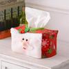 Cute Tissue Cover Desk Supplies Ornament Atmosphere Arrangement Christmas Decoration