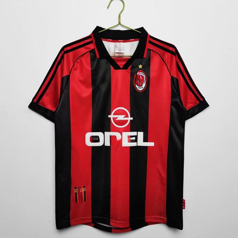 Classic Retro Football Jerseys Vintage National Club Team Shirts Mens Sports Wear