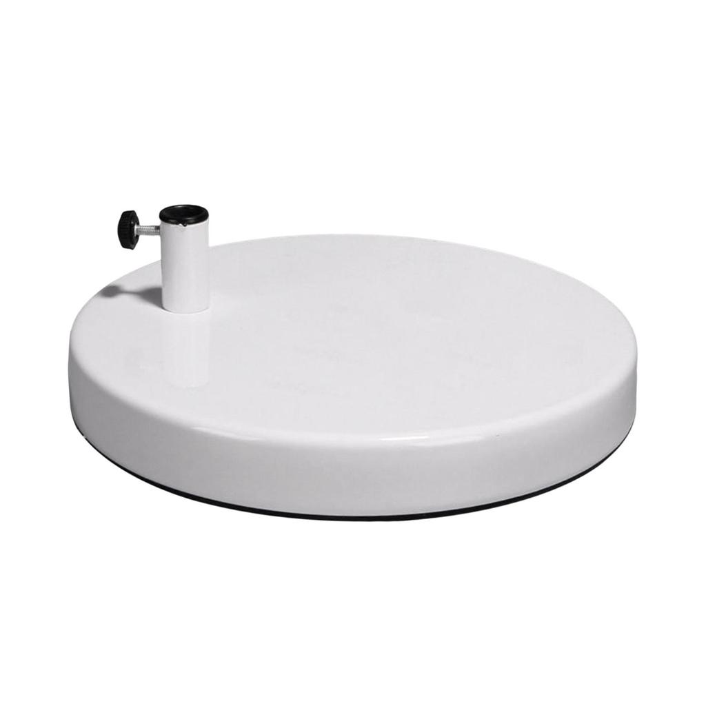 Metal Base for Table Lamp 7.5'' Round 12 Mm Center Hole Desk