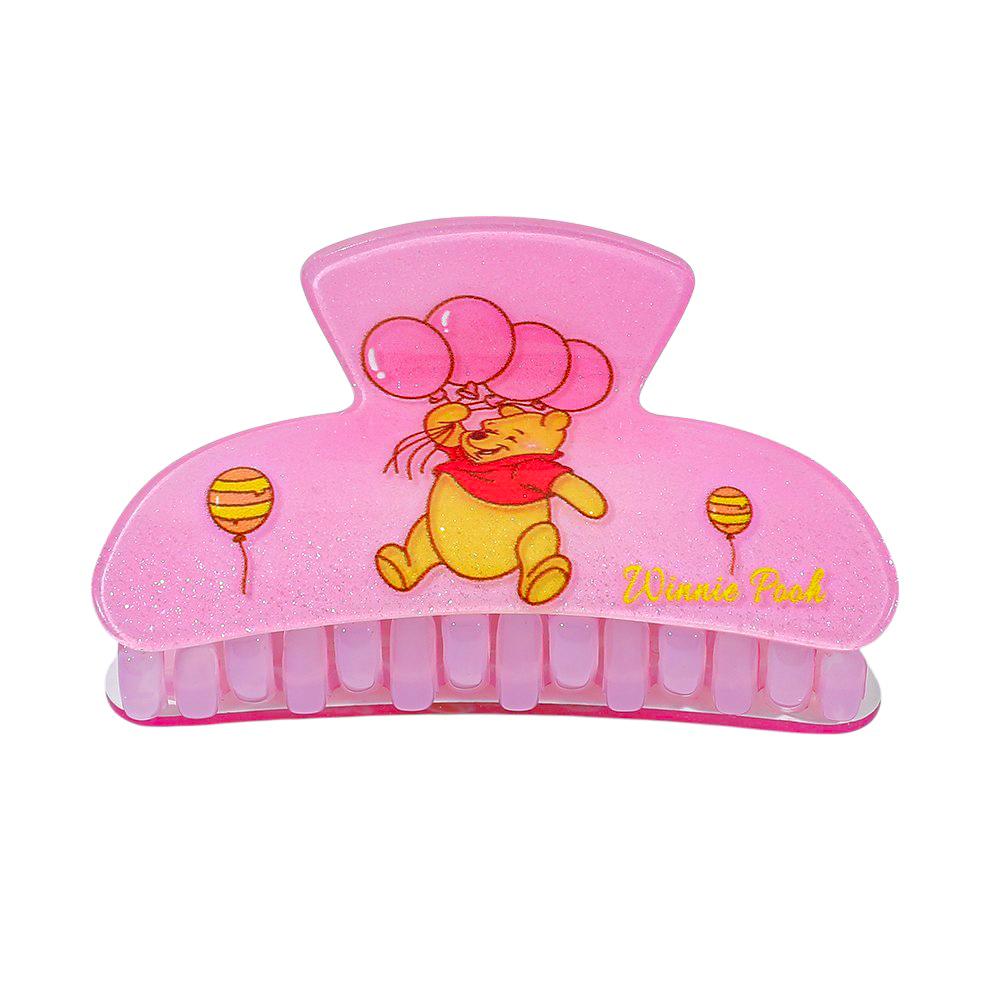 Winnie the Pooh Hair Claw Clips for Girls, Cute Pooh Bear Acrylic Hair Clips, Cartoon Hair Clamps