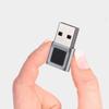 USB Fingerprint Reader for Windows 10/11 Hello Laptop Mini PC Dongle Fingerprint Scanner 360 Degree Touch Speedy Matching Security Key Biometric