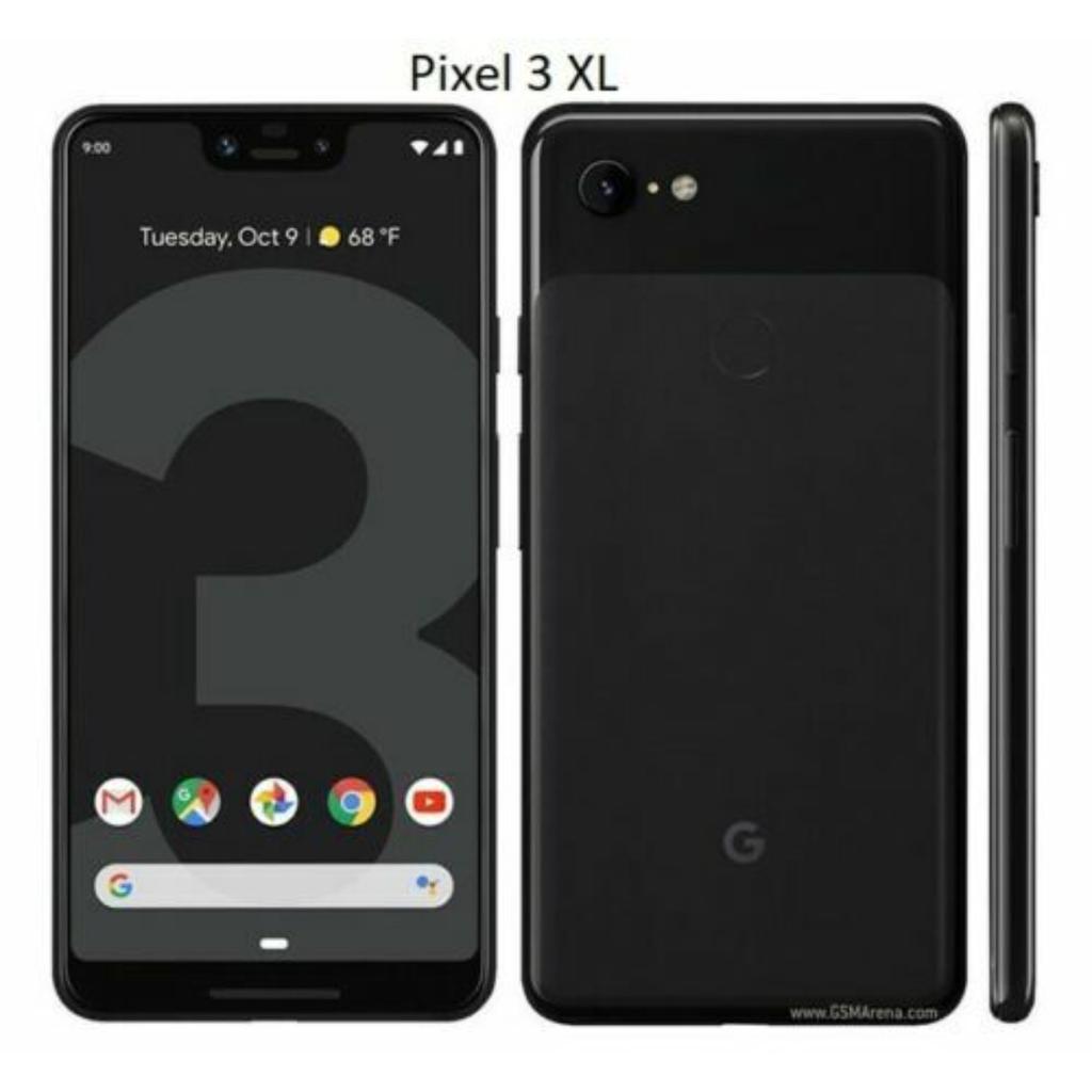 Восстановленный Google Pixel 3 XL Оригинальный 4 ГБ ОЗУ 64/128 ГБ ПЗУ Разблокированный Смартфон 3430 мАч LTE