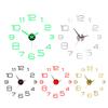 Luminous Wall Clock Silent Movement Easy-to-read Simple Installation Decorative DIY Wall Clock for Living Room Bedroom