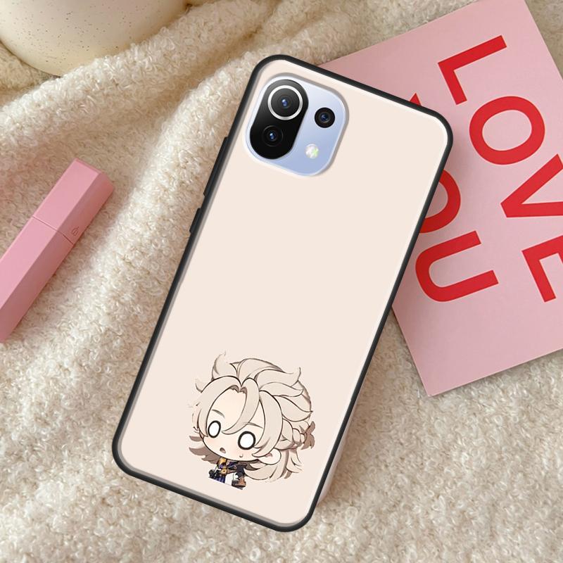 Чехол Smug Albedo Genshin Impact для POCO X4 Pro F1 F2 F3 X3 GT M3 M4 X3 Pro, чехол для Xiaomi 11T 12 Pro 11 Lite