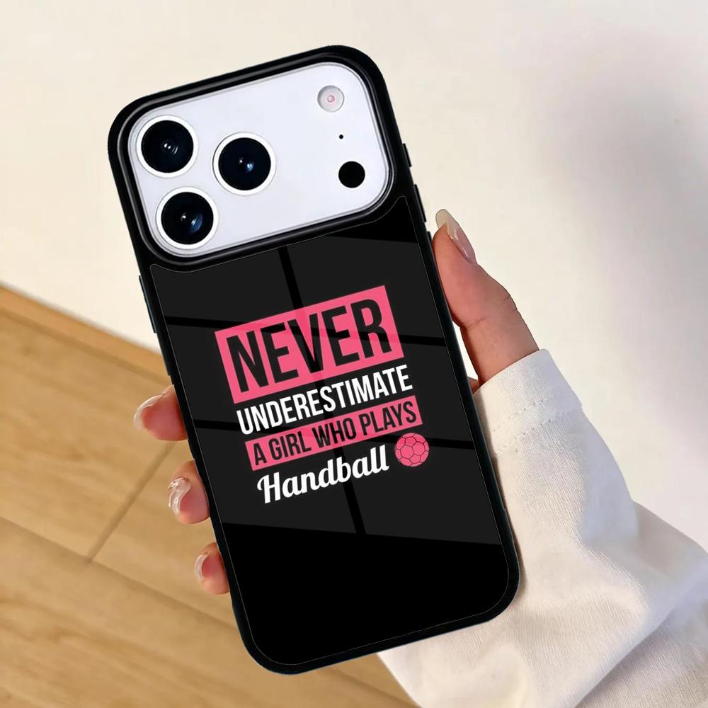 Handball Sport Mobile Phone Case for IPhone 17 AIR 16pro Max 15 14 13 12 11 Bumper Cover