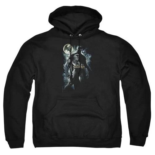 BATMAN THE KNIGHT Licensed Adult Pullover Hooded Sweatshirt Hoodie