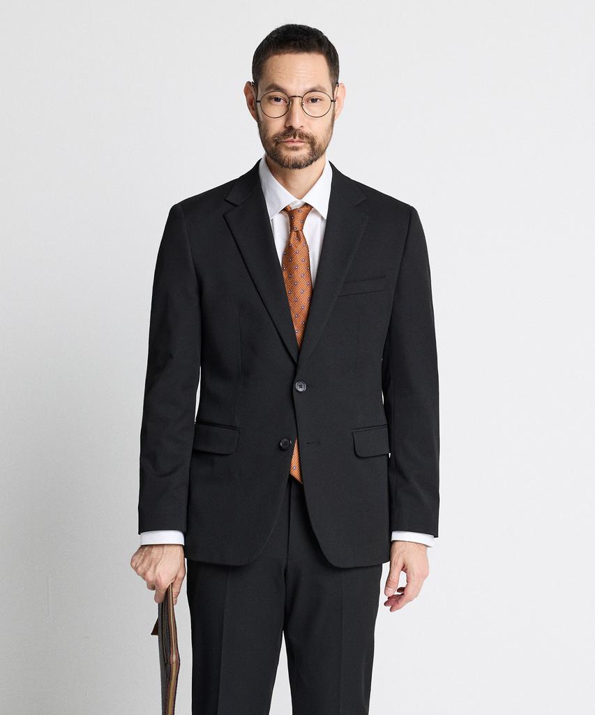 Stco Tech-Poly Эластичный костюм-тройка на 4 стороны Базовый набор Черный (Slim Fit)_Ssjuz01Set