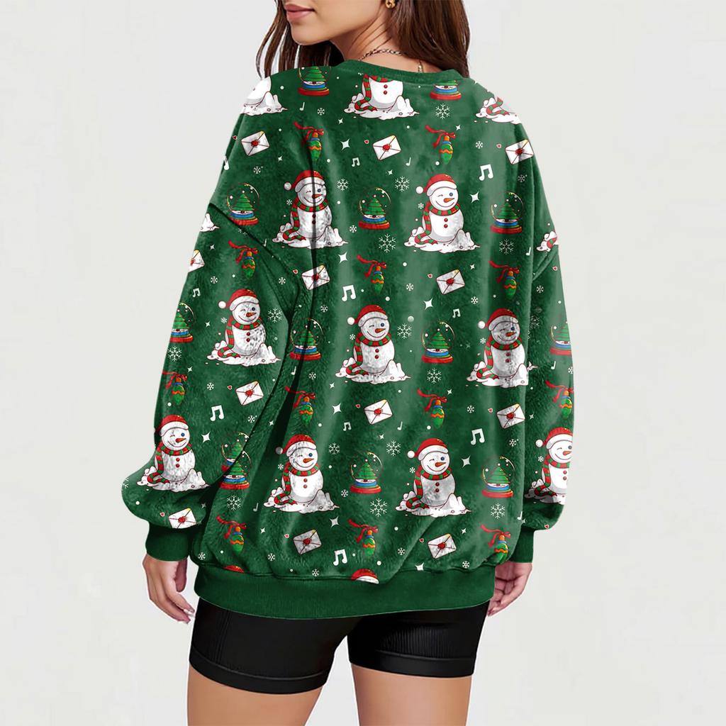 Женский свитшот с V-образным вырезом, плюшевый, однотонный, повседневный, модный, с длинным рукавом, с карманами, пуловер