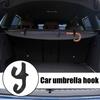 Car Umbrella Hook 2 Pieces High Load-Bearing Umbrella Hook for Van RV Automotive Road Trip Camping Travel Outdoors