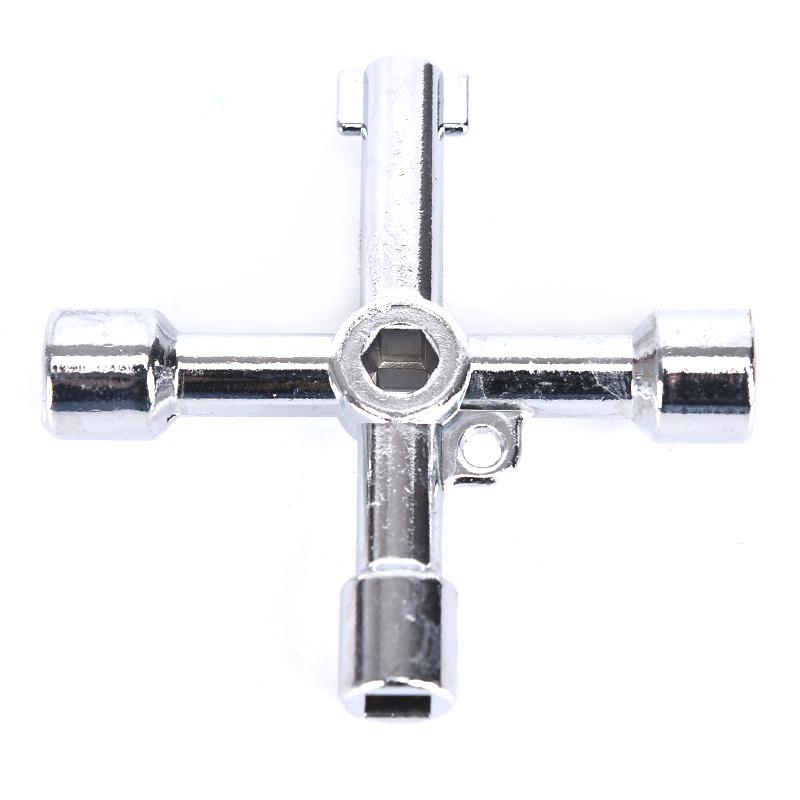 Cross Key Triangle Wrench For Electrical Elevator Cabinet Triangle Square Tool