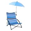 ZISIZ Portable Folding Lounge Chair with Sunshade