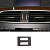 Для Benz 2011-2014 C-Class ABS Карбоновое волокно Рамка-шкив вентиляционного отверстия центральной консоли Отделка