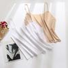 Bralette Crop Tops Ice Silk Traceless Sling Thin Sleeveless Camisole Strap Skinny Vest Tops  Female