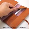 Wake Stationery Оригинальный чехол-ролл из натуральной кожи для JS Diary, размер B6 Вариант (Только обложка), Лазурно-голубой