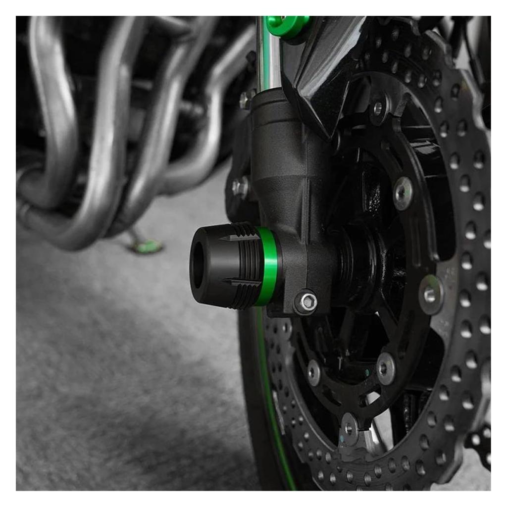 Crash Pad Fits ROTECTOR Motorcycle Front Wheel Axle Fork Crash Slider Protector Fits Kawasaki