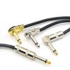 Guitar Patches Cable Right Straight Angle 6.35mm Low Noise Guitar Effect Pedal Cables Professional Guitar Patches Pedal