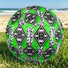 Borussia Monchengladbach Print Size 5 Soccer Ball, PU Wear Resistant Football for Match Training and Daily Practice, Birthday Gift for Soccer Fans