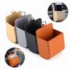 Faux Leather Car Air Vent Storage Bag Phone Key Coins Organizer Box Holder Case